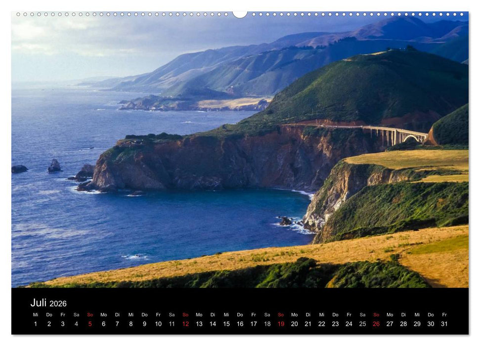 KALIFORNIEN (CALVENDO Premium Wandkalender 2026)