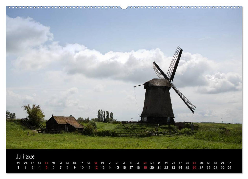 Ein fotografischer Streifzug durch Holland (CALVENDO Premium Wandkalender 2026)