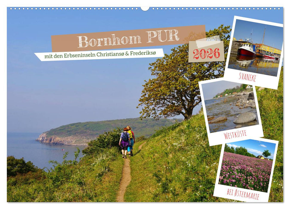 Bornholm Pur (CALVENDO Wandkalender 2026)