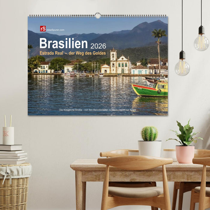 Brasilien 2026 Estrada Real - der Weg des Goldes (CALVENDO Wandkalender 2026)