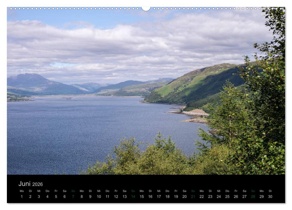 Schottland Highlands und Ostküste (CALVENDO Wandkalender 2026)