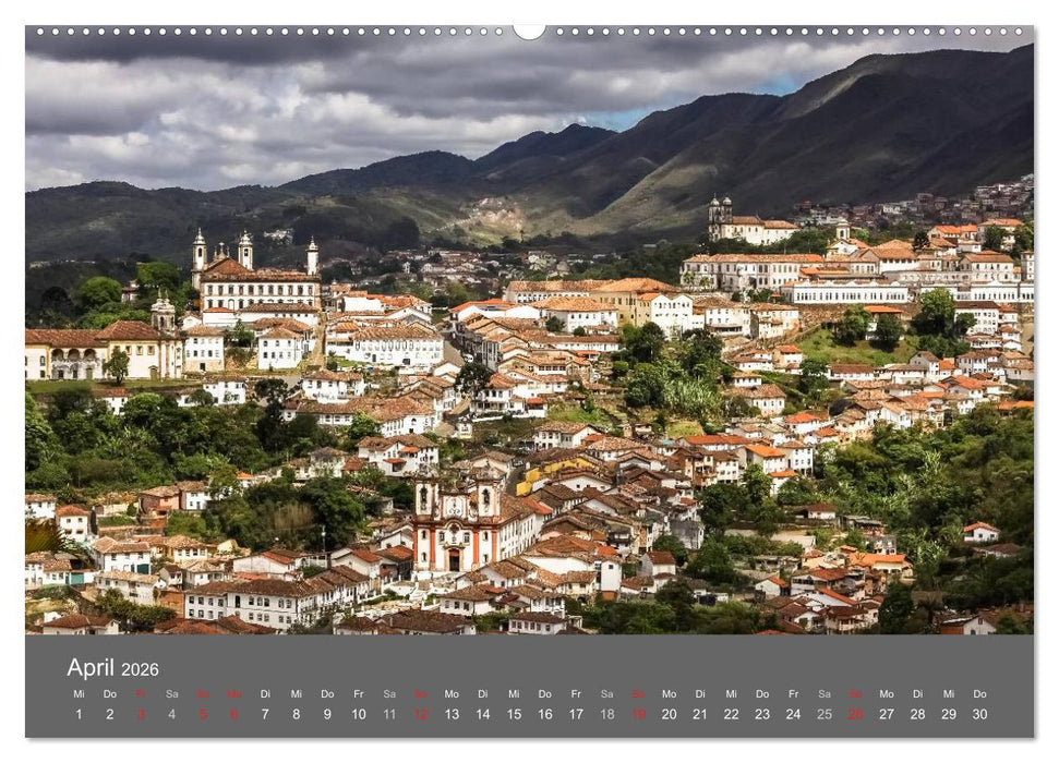 Brasilien 2026 abseits von Rio (CALVENDO Wandkalender 2026)