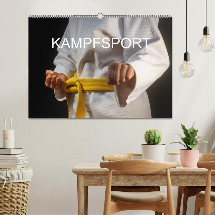Kampfsport (CALVENDO Wandkalender 2026)
