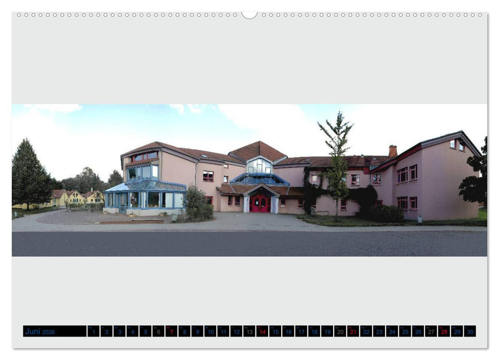 Bielefeld gibt es! Stadtpanoramen Teil 2 (CALVENDO Premium Wandkalender 2026)