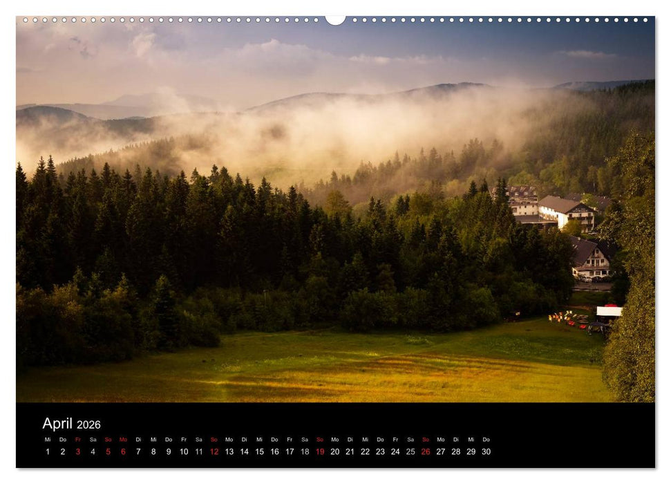 Winterberg - Sauerland - Eine Landschaft in Bildern (CALVENDO Wandkalender 2026)