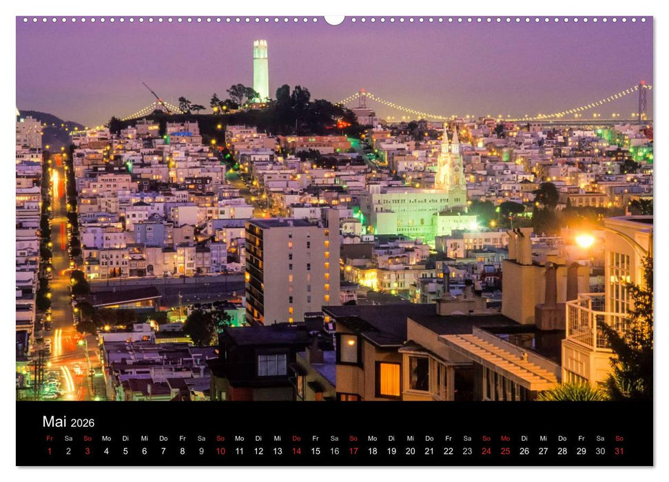 KALIFORNIEN (CALVENDO Wandkalender 2026)