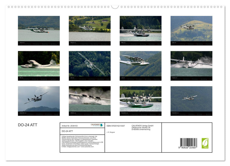 DO-24 ATT (CALVENDO Premium Wandkalender 2026)