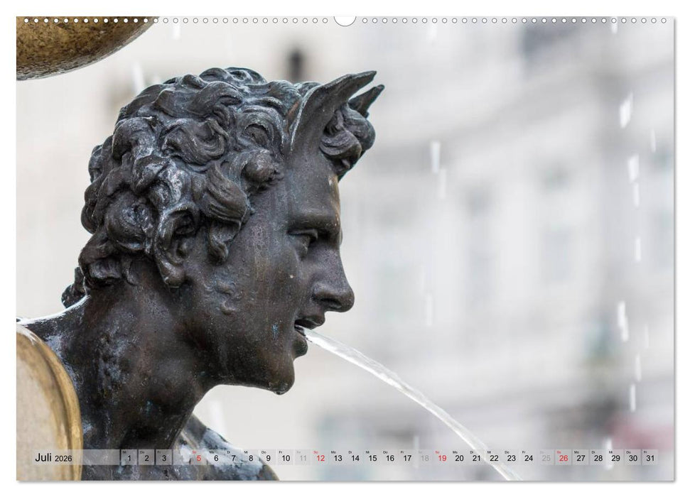 Augsburger Wasser (CALVENDO Premium Wandkalender 2026)