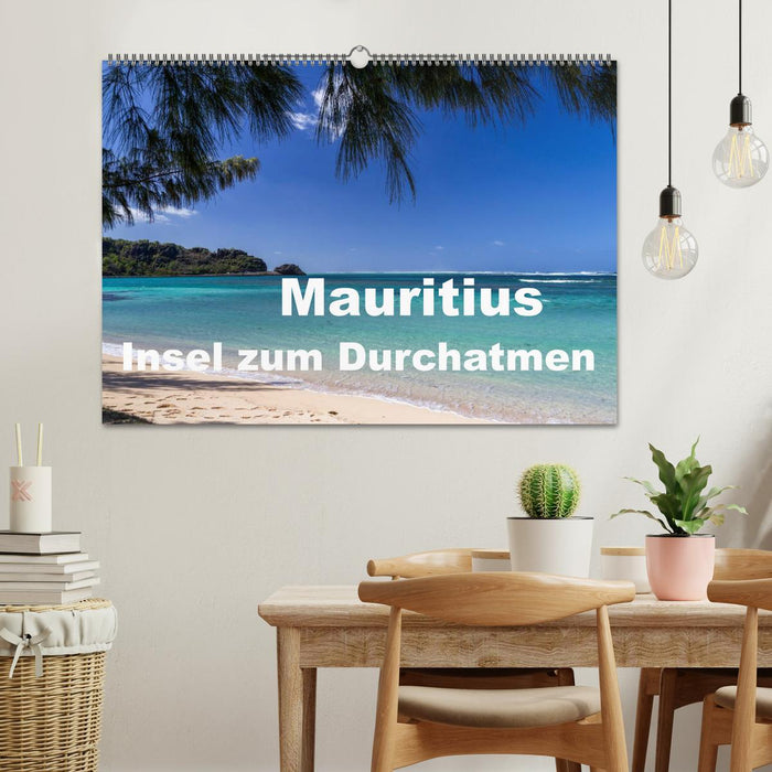 Mauritius - Insel zum Durchatmen (CALVENDO Wandkalender 2026)