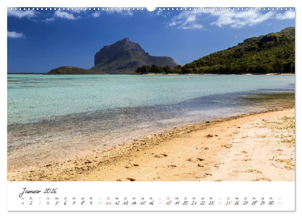 Mauritius - Insel zum Durchatmen (CALVENDO Wandkalender 2026)