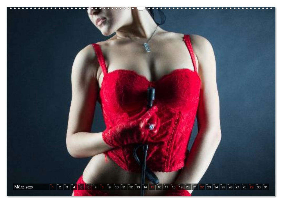 Erotik. Dessous-Fantasien (CALVENDO Wandkalender 2026)