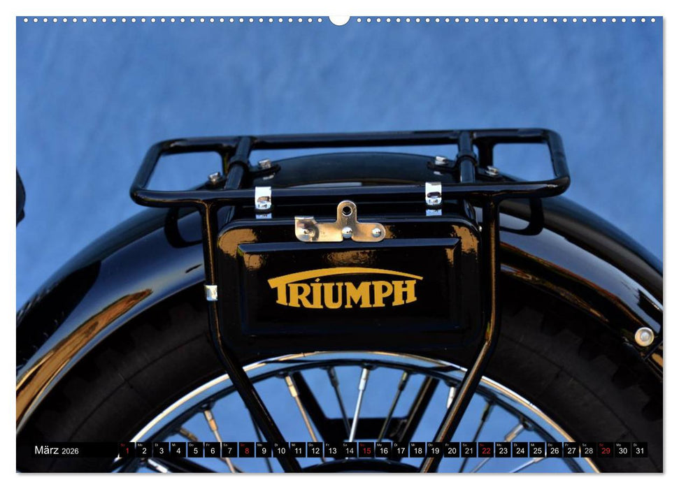 Triumph SST 500 (CALVENDO Wandkalender 2026)