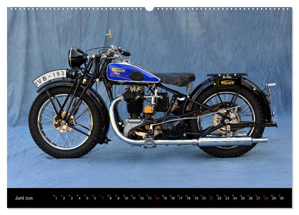 Triumph SST 500 (CALVENDO Wandkalender 2026)