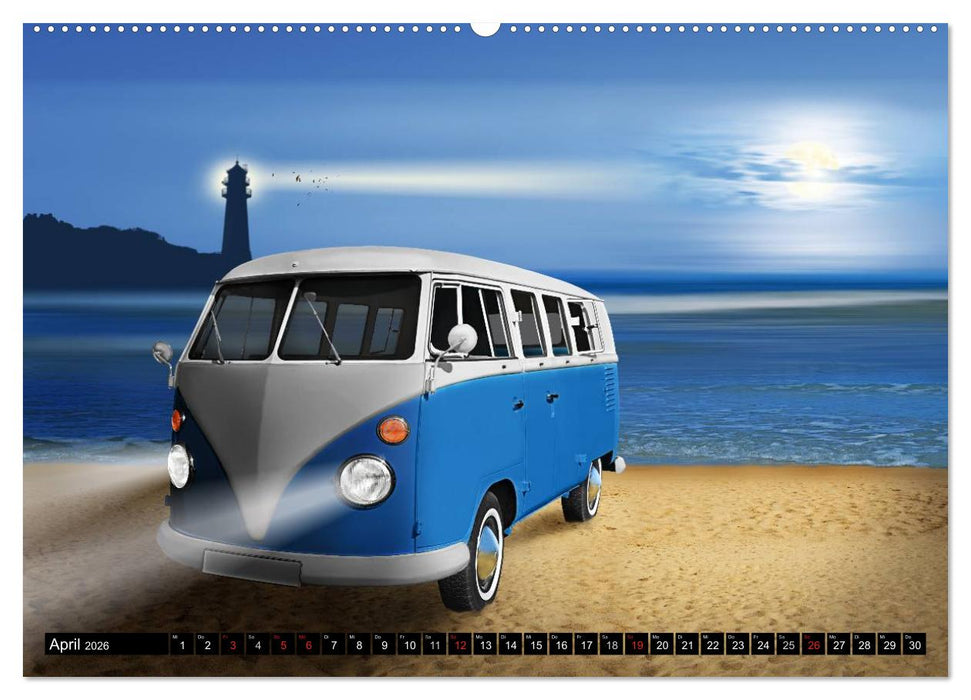 Oldtimer Romantik (CALVENDO Wandkalender 2026)