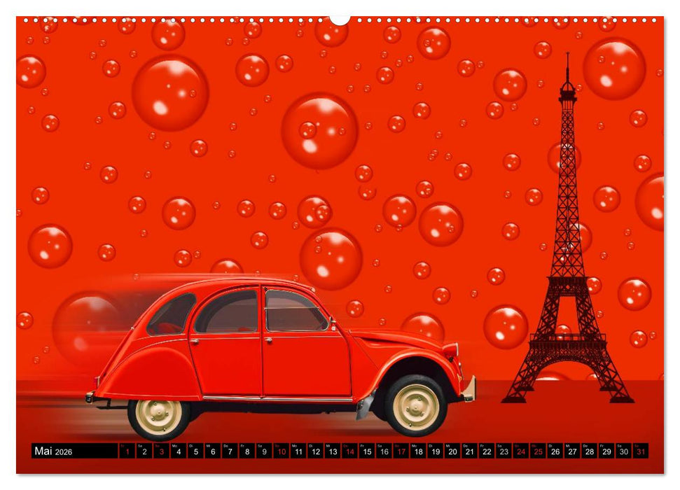 Oldtimer Romantik (CALVENDO Wandkalender 2026)