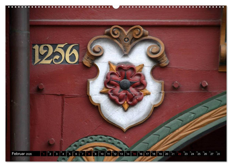 Lippische Rosen (CALVENDO Premium Wandkalender 2026)