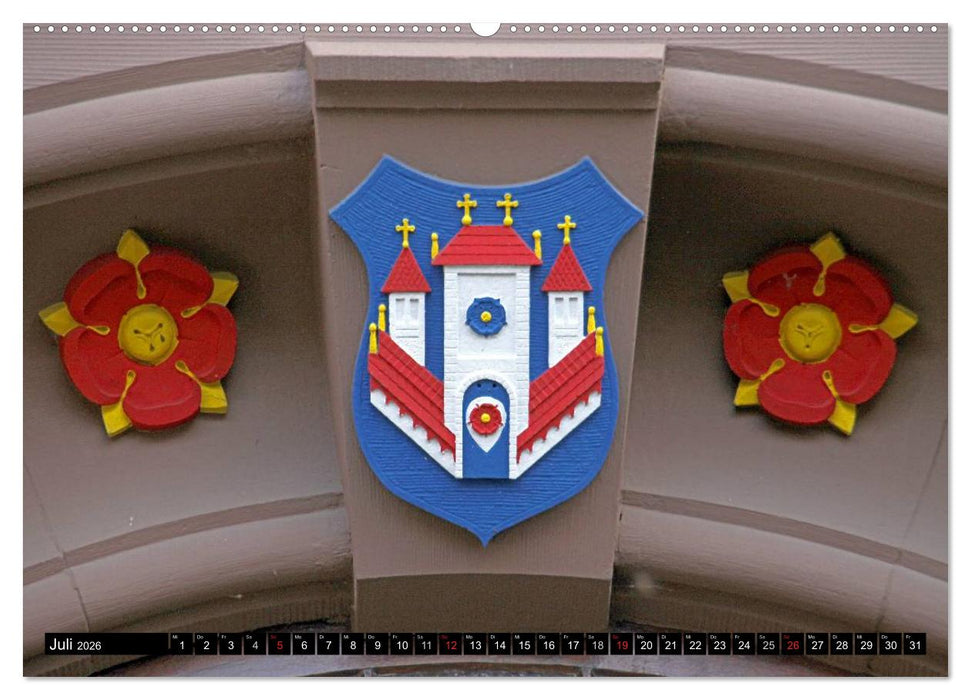 Lippische Rosen (CALVENDO Premium Wandkalender 2026)