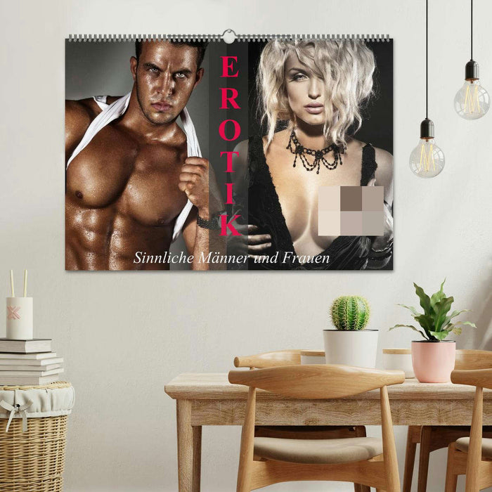 Erotik - Sinnliche Männer und Frauen (CALVENDO Wandkalender 2026)