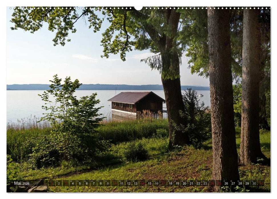 Seestärke - Der Ammersee (CALVENDO Premium Wandkalender 2026)