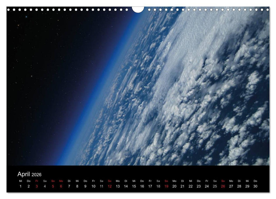 Eine Reise in die Stratosphäre (CALVENDO Wandkalender 2026)