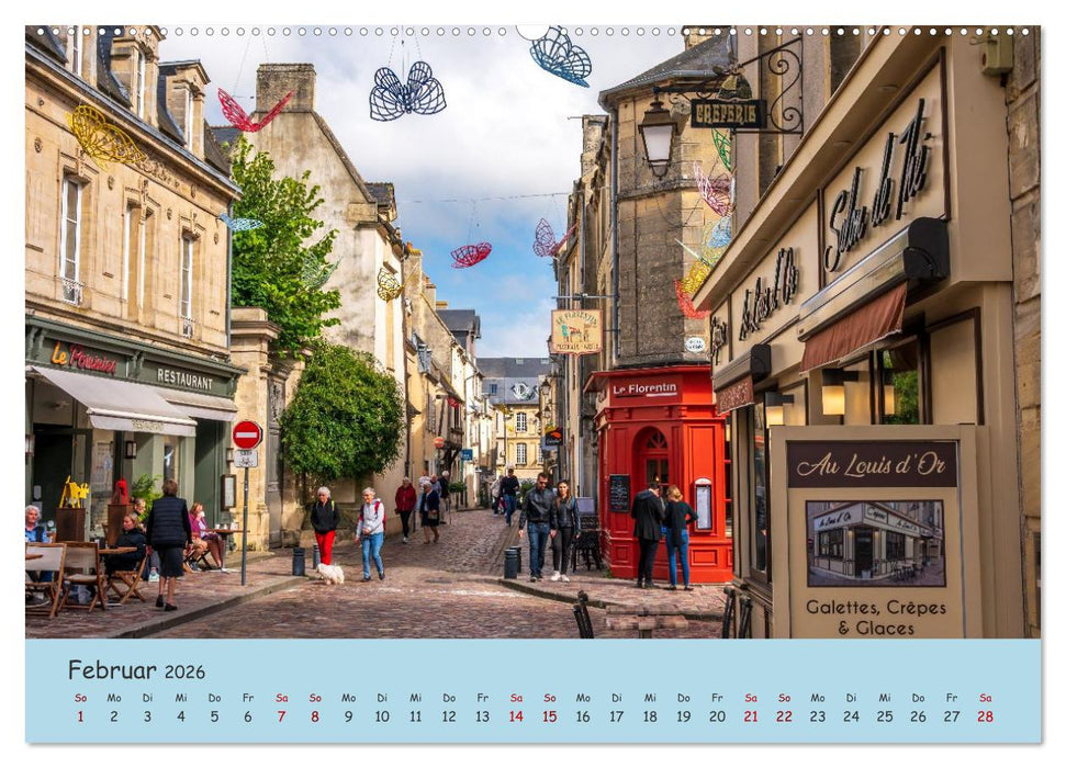 Unterwegs in der Normandie (CALVENDO Wandkalender 2026)