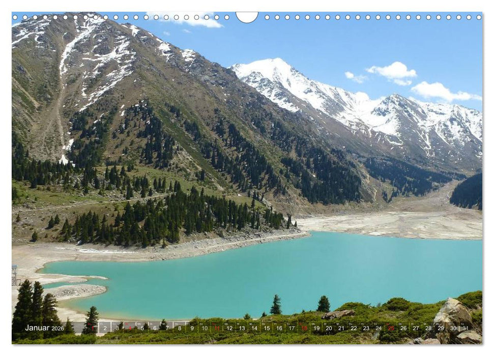 Kasachstan - Eine Bilder-Reise (CALVENDO Wandkalender 2026)