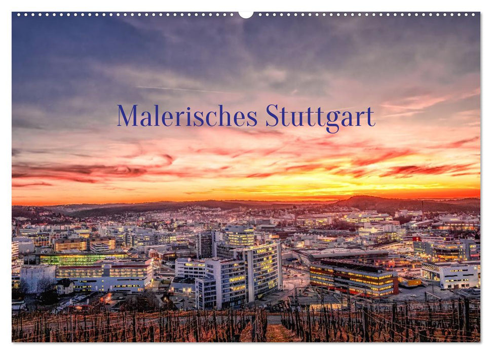 Malerisches Stuttgart (CALVENDO Wandkalender 2026)