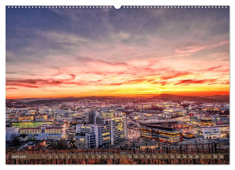 Malerisches Stuttgart (CALVENDO Wandkalender 2026)