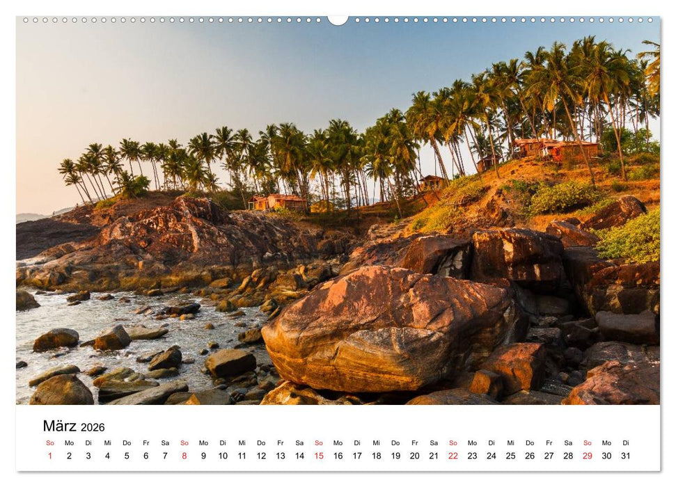 Indien: Menschen • Farben • Religionen (CALVENDO Wandkalender 2026)