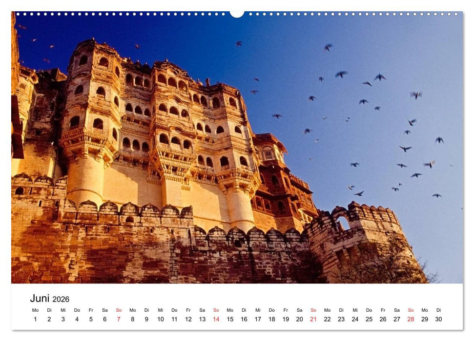 Indien: Menschen • Farben • Religionen (CALVENDO Wandkalender 2026)