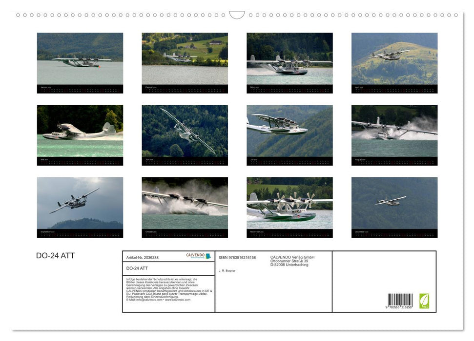 DO-24 ATT (CALVENDO Wandkalender 2026)