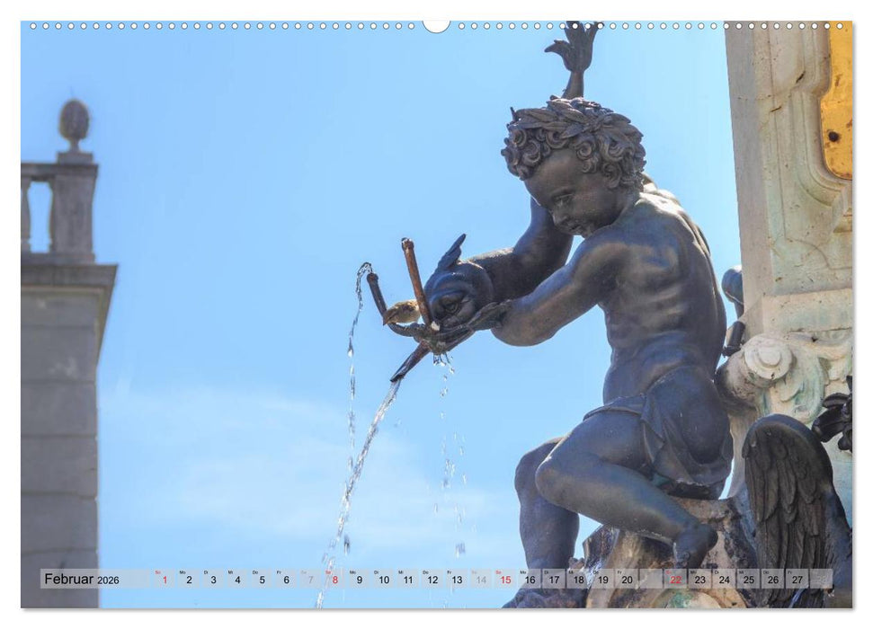 Augsburger Wasser (CALVENDO Wandkalender 2026)
