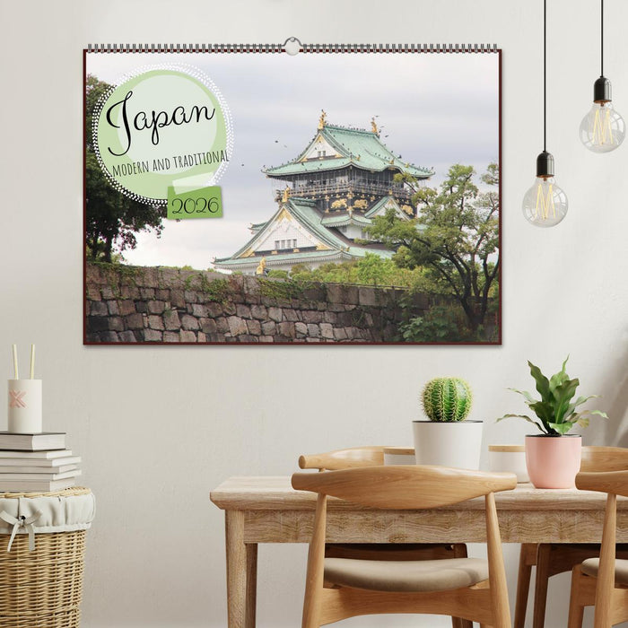 Japan - modern and traditional (CALVENDO Monthly Calendar 2026)