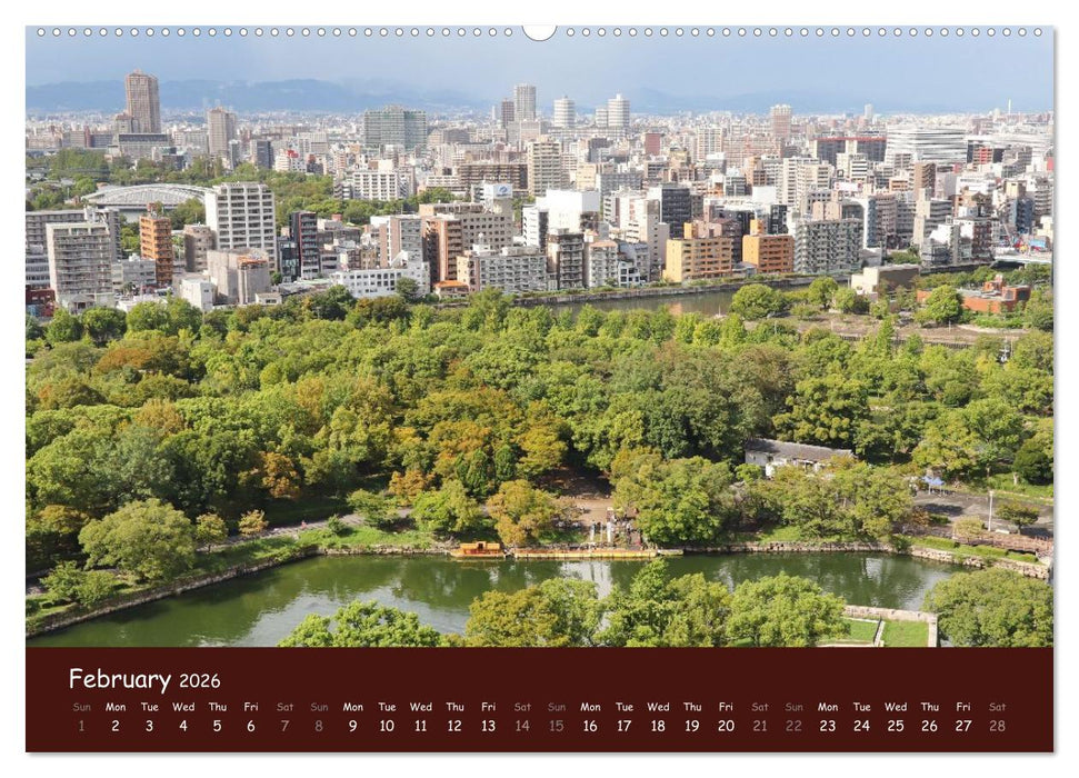 Japan - modern and traditional (CALVENDO Monthly Calendar 2026)