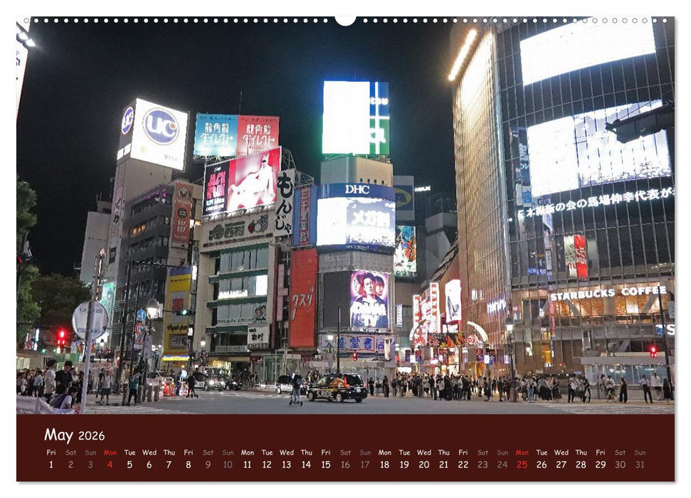 Japan - modern and traditional (CALVENDO Monthly Calendar 2026)