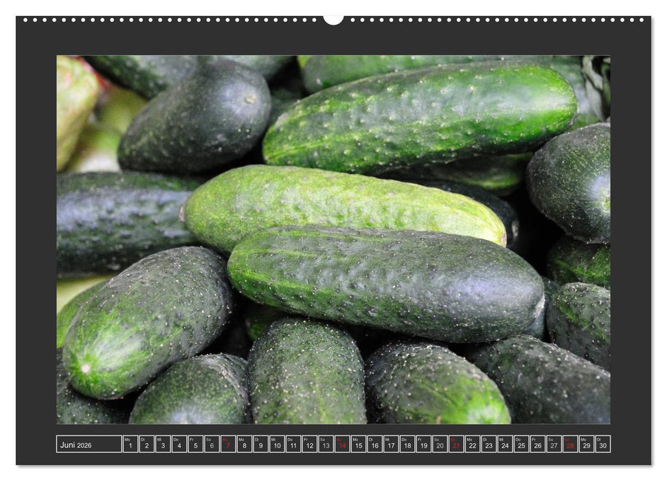 Obst + Gemüse (CALVENDO Wandkalender 2026)