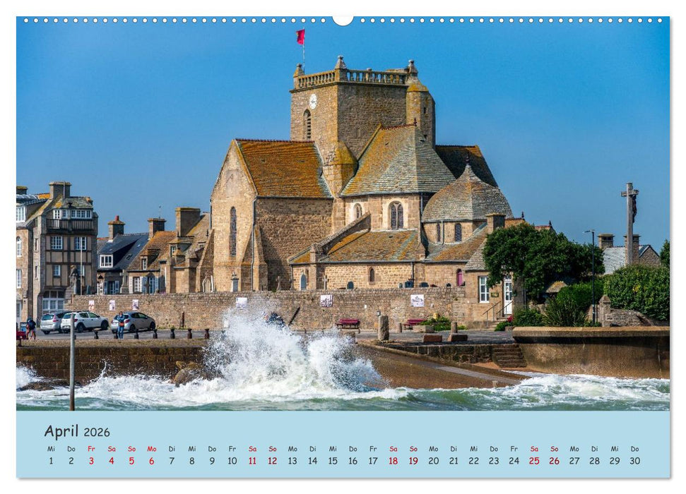 Unterwegs in der Normandie (CALVENDO Premium Wandkalender 2026)