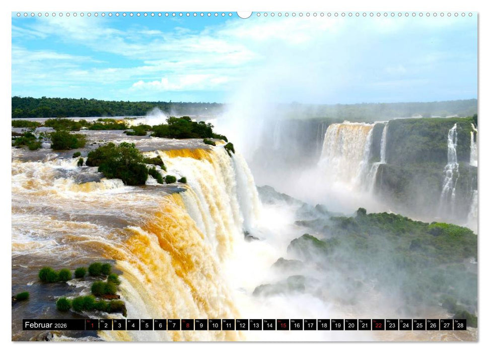 Brasilien. Sonne, Natur und Samba (CALVENDO Wandkalender 2026)