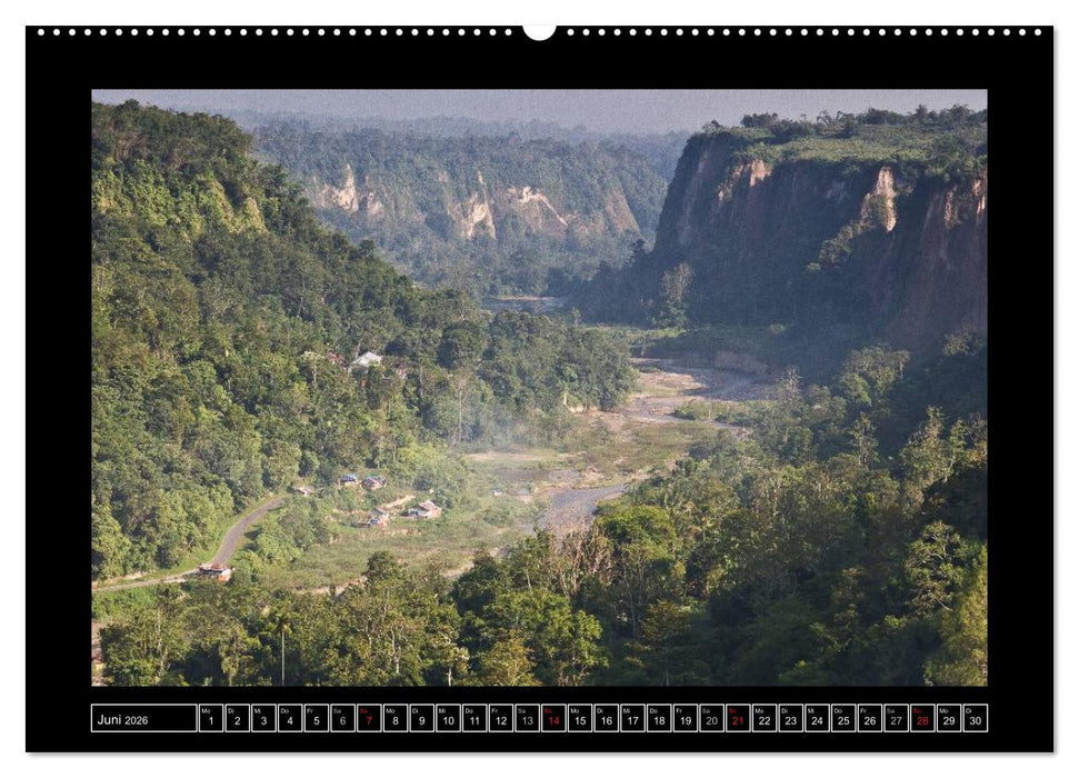 Sumatra – Architektur und Landschaft (CALVENDO Premium Wandkalender 2026)