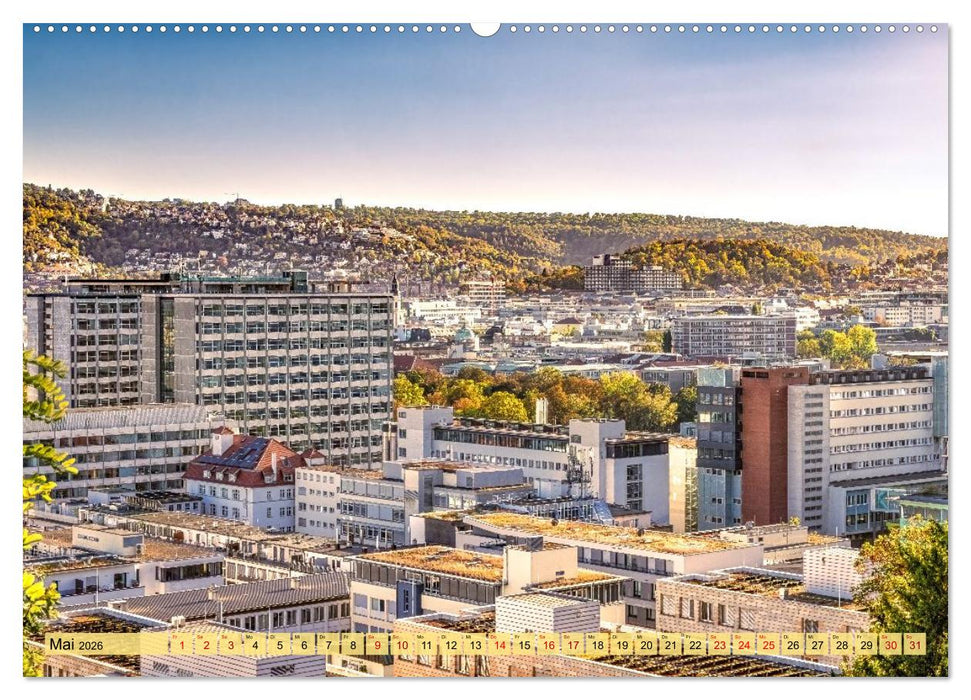 Malerisches Stuttgart (CALVENDO Premium Wandkalender 2026)