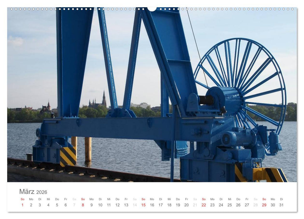 Schwerin - Impressionen (CALVENDO Premium Wandkalender 2026)