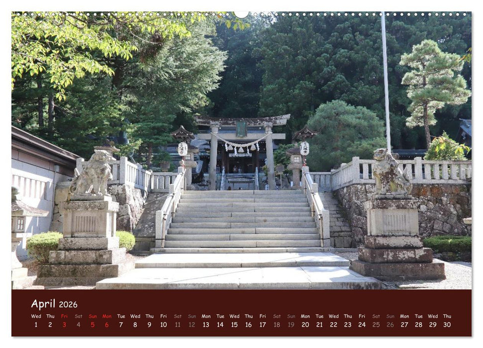 Japan - modern and traditional (CALVENDO Premium-Calendar 2026)