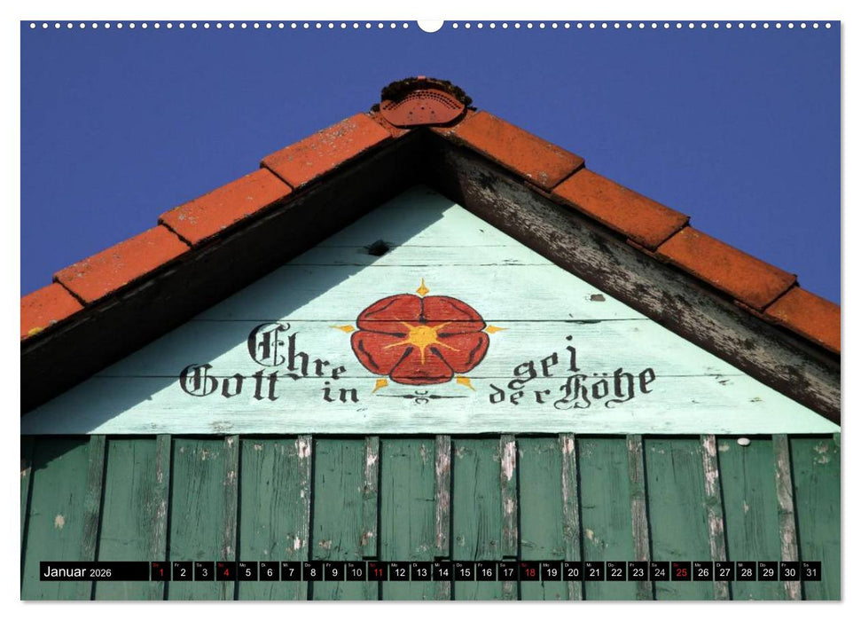 Lippische Rosen (CALVENDO Wandkalender 2026)