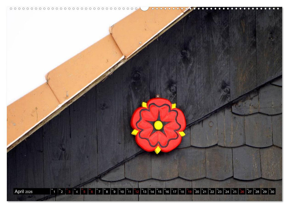 Lippische Rosen (CALVENDO Wandkalender 2026)