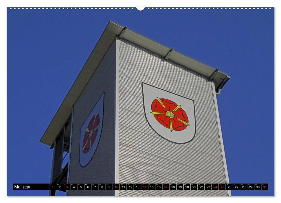 Lippische Rosen (CALVENDO Wandkalender 2026)