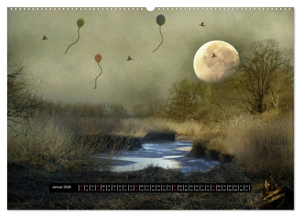 Sehnsucht der Natur (CALVENDO Wandkalender 2026)