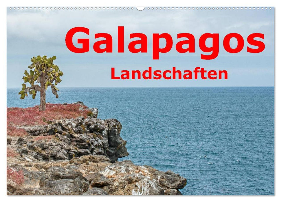 Galapagos- Landschaften (CALVENDO Wandkalender 2026)