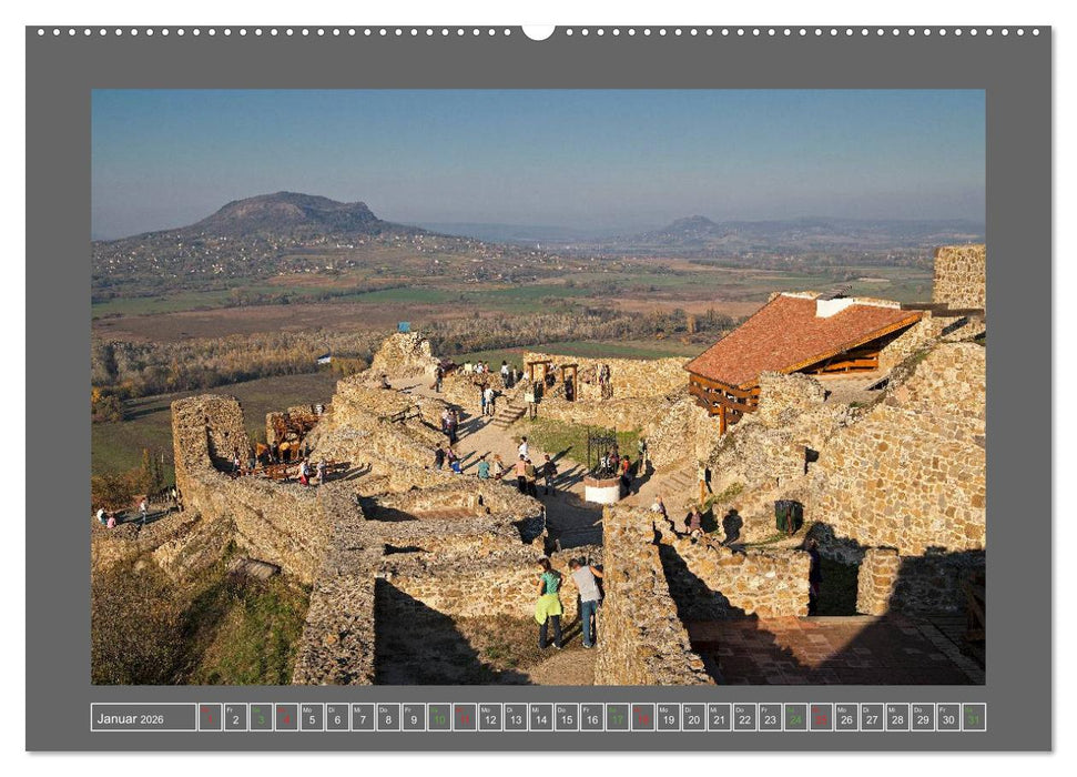 Ungarn - um den westlichen Balaton (CALVENDO Premium Wandkalender 2026)