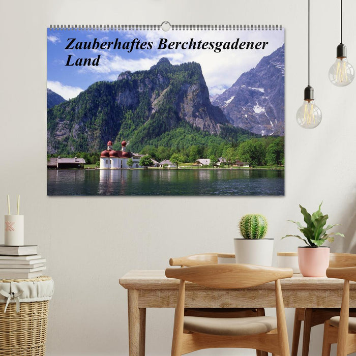Zauberhaftes Berchtesgadener Land (CALVENDO Wandkalender 2026)
