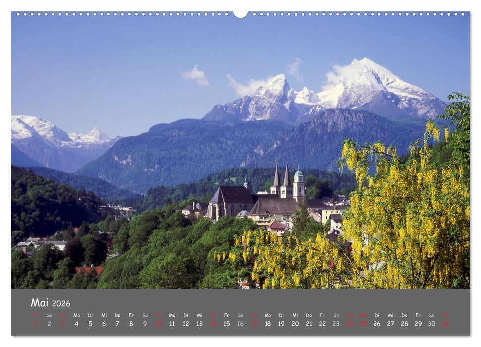 Zauberhaftes Berchtesgadener Land (CALVENDO Wandkalender 2026)